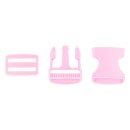 Verschluss-Set - rosa - 3,8 cm